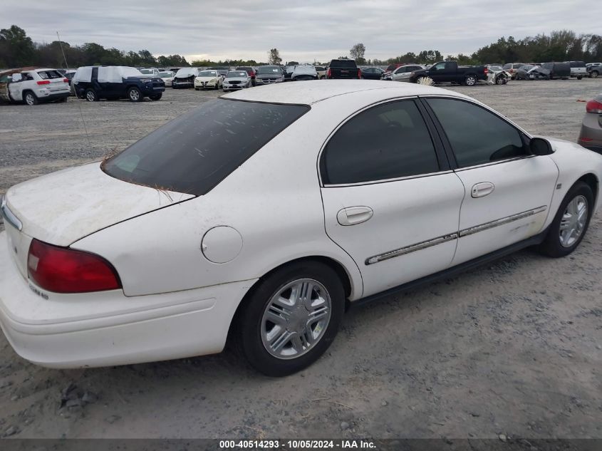 2001 Mercury Sable Ls Premium VIN: 1MEFM55S61A620299 Lot: 40514293