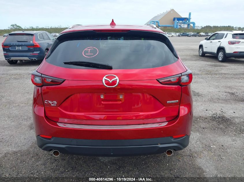 2022 Mazda Cx-5 2.5 S Select VIN: JM3KFBBM4N0538315 Lot: 40514296