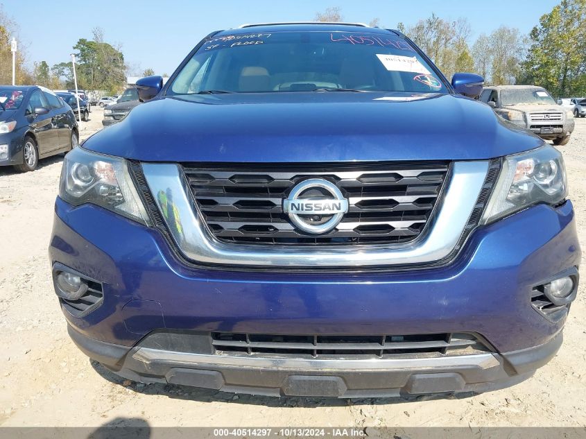 2017 Nissan Pathfinder Sl VIN: 5N1DR2MNXHC634656 Lot: 40514297