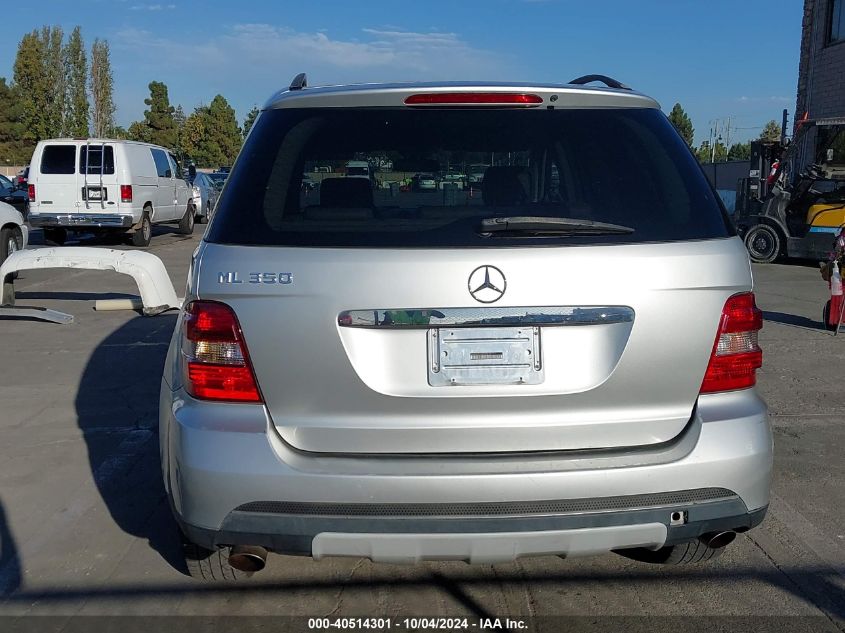 4JGBB86E36A054816 2006 Mercedes-Benz Ml 350 4Matic