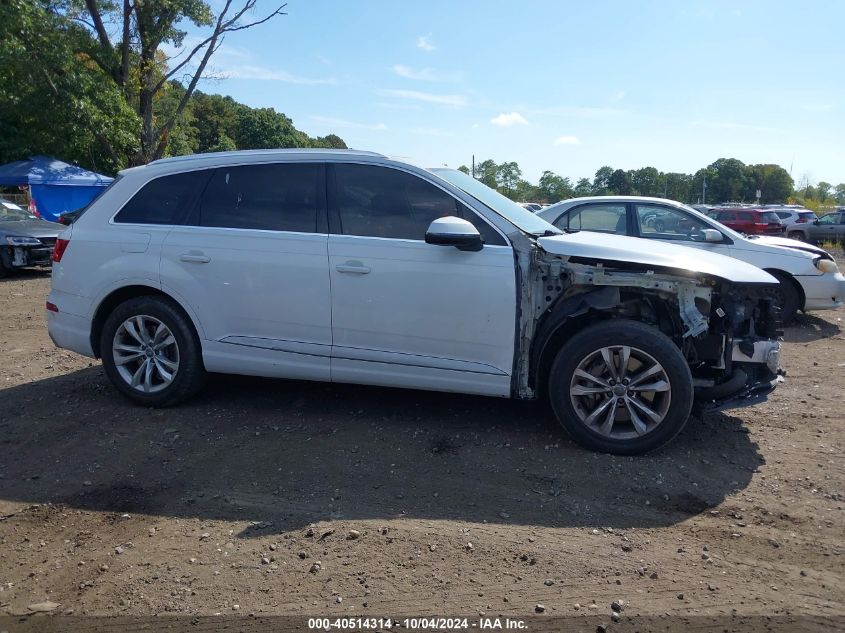 2017 Audi Q7 2.0T Premium VIN: WA1AHAF75HD041603 Lot: 40514314