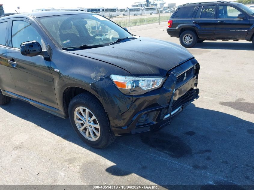 2011 Mitsubishi Outlander Sport Es VIN: JA4AP3AU0BZ008689 Lot: 40514319