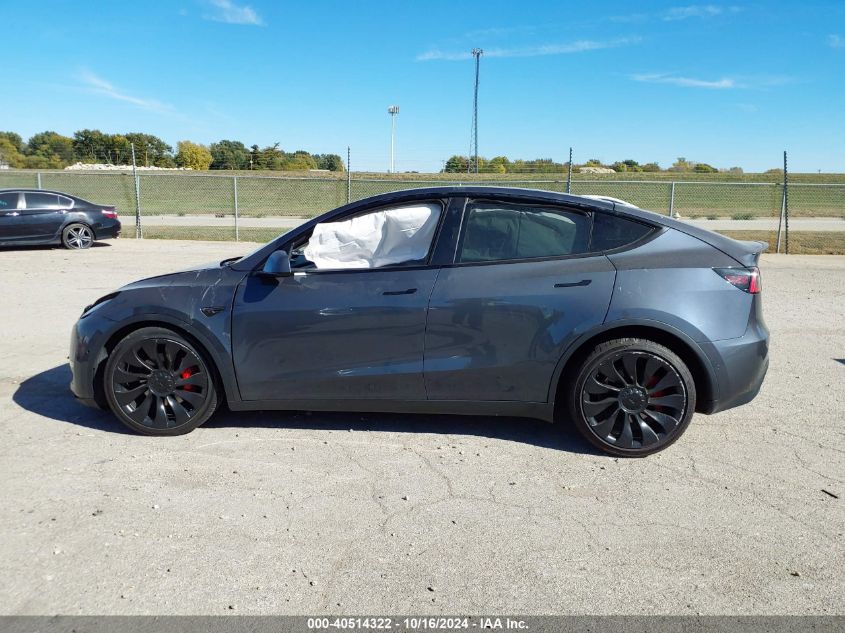 2020 Tesla Model Y Long Range Dual Motor All-Wheel Drive/Performance Dual Motor All-Wheel Drive VIN: 5YJYGDEF3LF046804 Lot: 40514322