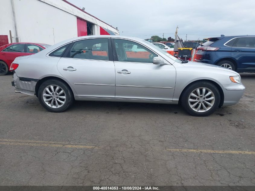 KMHFC46F68A332546 2008 Hyundai Azera Limited