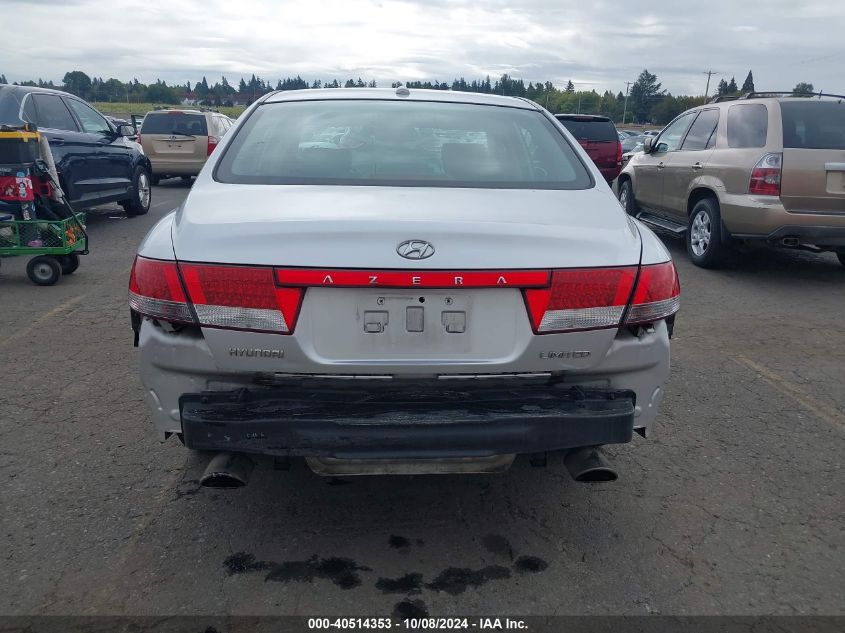 KMHFC46F68A332546 2008 Hyundai Azera Limited