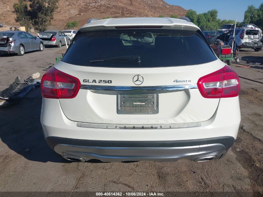 2017 Mercedes-Benz Gla 250 4Matic VIN: WDCTG4GB3HJ316399 Lot: 40514362