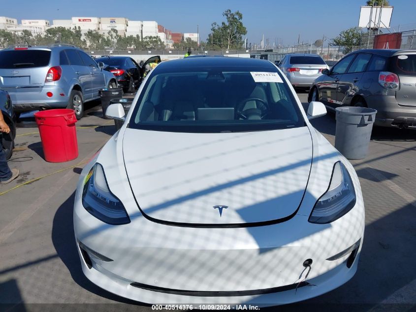 2020 Tesla Model 3 Standard Range Plus Rear-Wheel Drive/Standard Range Rear-Wheel Drive VIN: 5YJ3E1EA7LF706197 Lot: 40514376