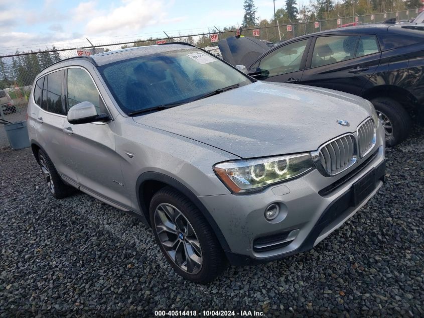 2015 BMW X3 xDrive28I VIN: 5UXWX9C58F0D54070 Lot: 40514418