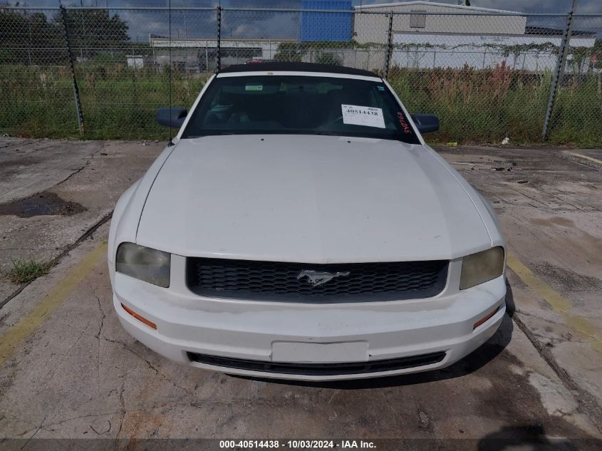 2007 Ford Mustang V6 Deluxe/V6 Premium VIN: 1ZVHT84NX75342760 Lot: 40514438