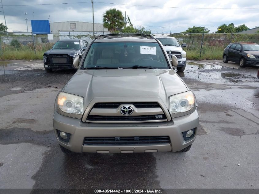 2006 Toyota 4Runner Limited V8 VIN: JTEBT17R760059755 Lot: 40514442