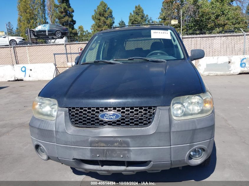 2006 Ford Escape Xlt/Xlt Sport VIN: 1FMYU93126KA83875 Lot: 40514494