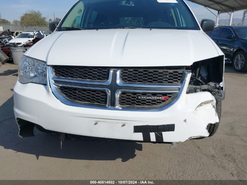 2015 Dodge Grand Caravan Se VIN: 2C4RDGBG7FR613987 Lot: 40514502