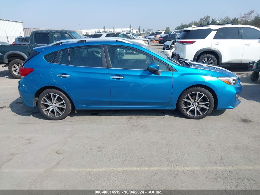 4S3GTAN62J3725995 2018 Subaru Impreza 2.0I Limited