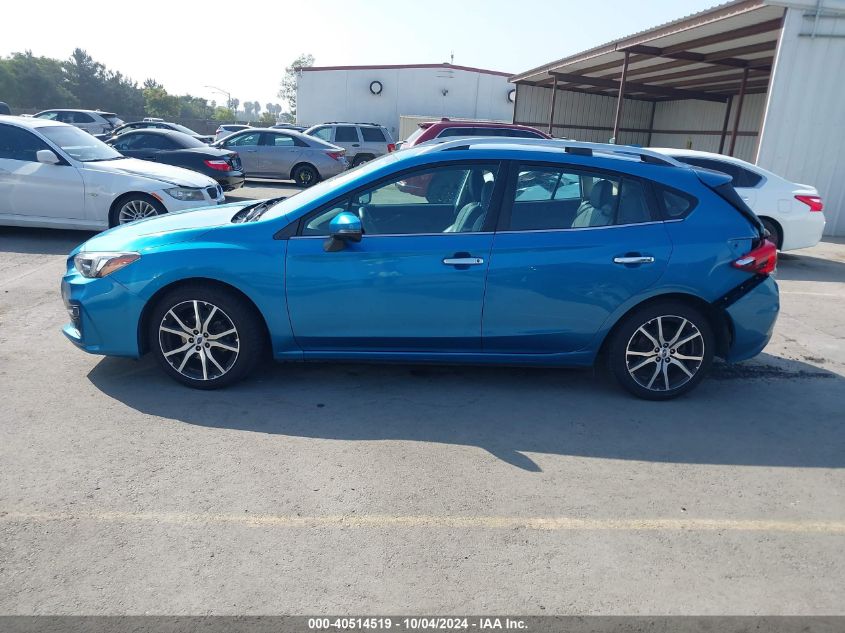 4S3GTAN62J3725995 2018 Subaru Impreza 2.0I Limited