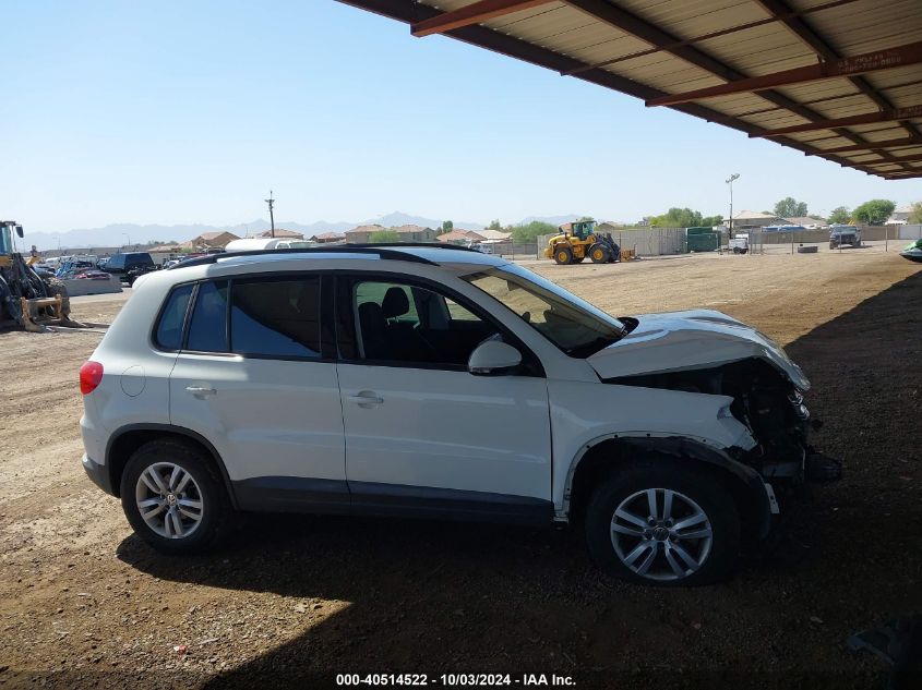 2015 Volkswagen Tiguan S VIN: WVGAV7AX3FW613791 Lot: 40514522