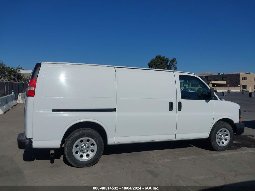 2014 Chevrolet Express 1500 Work Van VIN: 1GCSGAFX3E1201164 Lot: 40514532