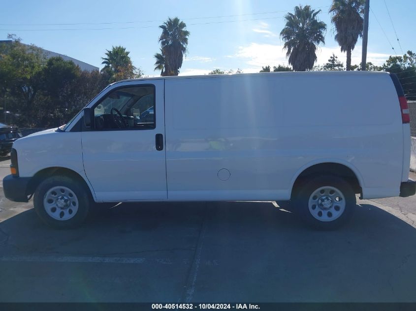 2014 Chevrolet Express 1500 Work Van VIN: 1GCSGAFX3E1201164 Lot: 40514532