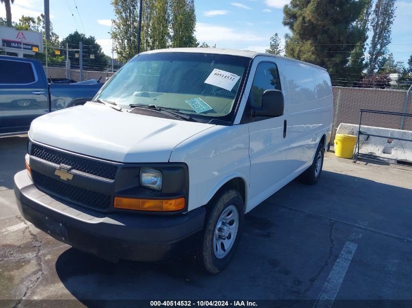 2014 Chevrolet Express 1500 Work Van VIN: 1GCSGAFX3E1201164 Lot: 40514532