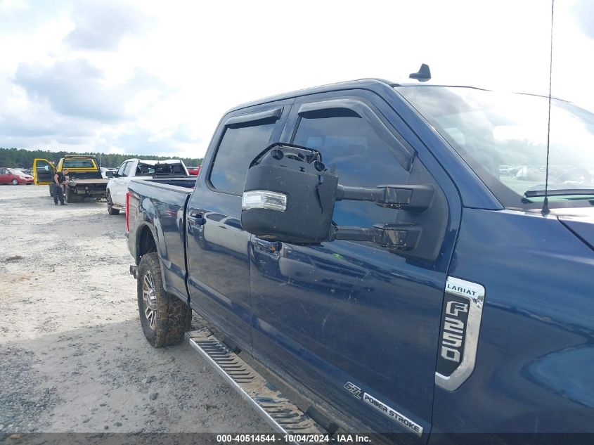 2019 Ford F-250 Lariat VIN: 1FT7W2BT8KED80193 Lot: 40514544