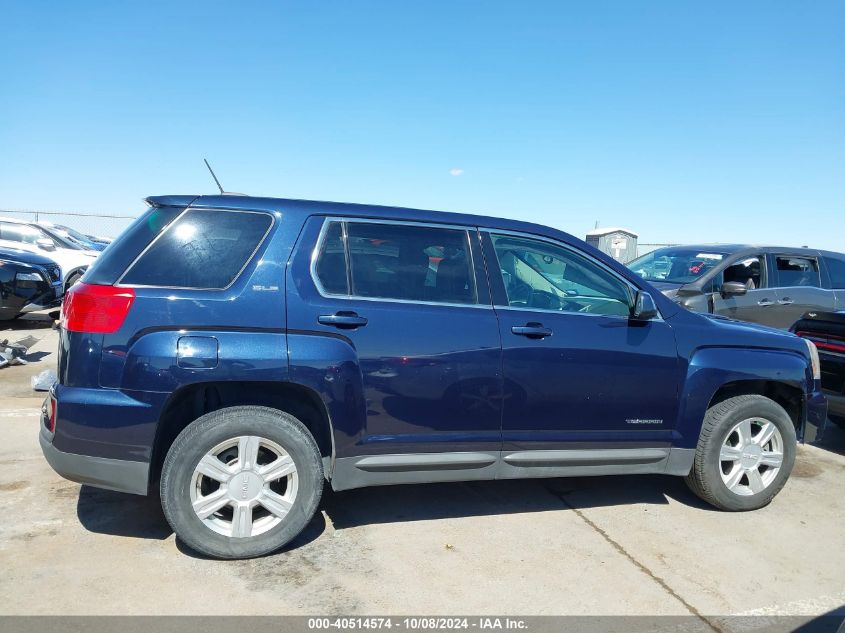 2016 GMC Terrain Sle-1 VIN: 2GKALMEK3G6247483 Lot: 40514574