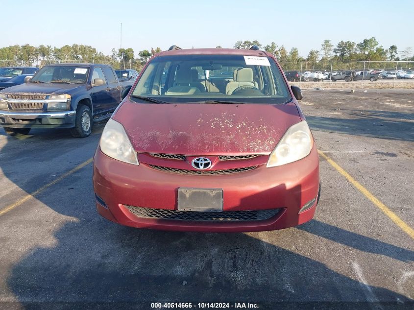 2007 Toyota Sienna Ce VIN: 5TDZK23C27S020955 Lot: 40514666