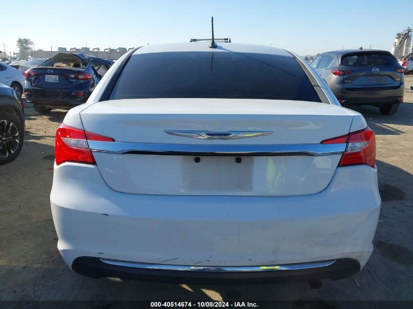 2013 Chrysler 200 Touring VIN: 1C3CCBBBXDN672093 Lot: 40514674