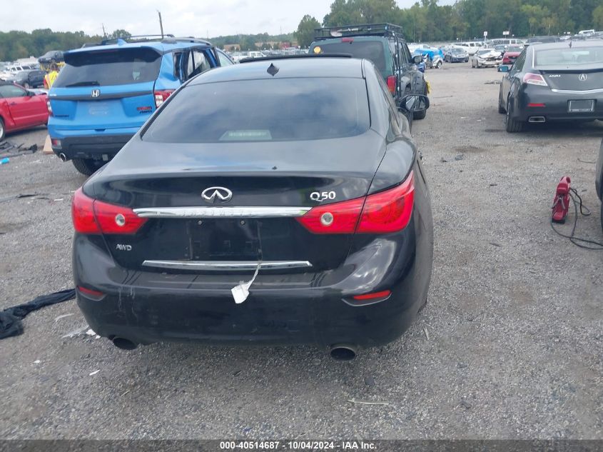 JN1BV7AR4EM699717 2014 Infiniti Q50 Premium