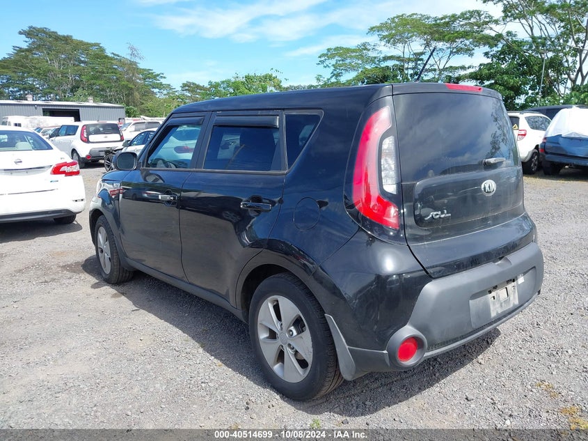 2016 KIA SOUL - KNDJN2A21G7387452