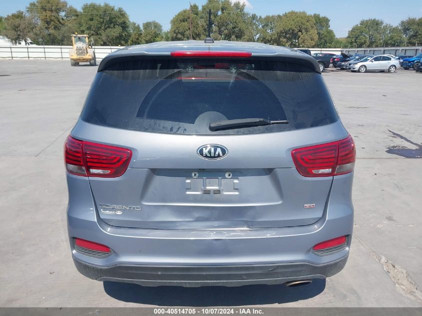 2020 Kia Sorento L/Lx VIN: 5XYPG4A3XLG698089 Lot: 40514705