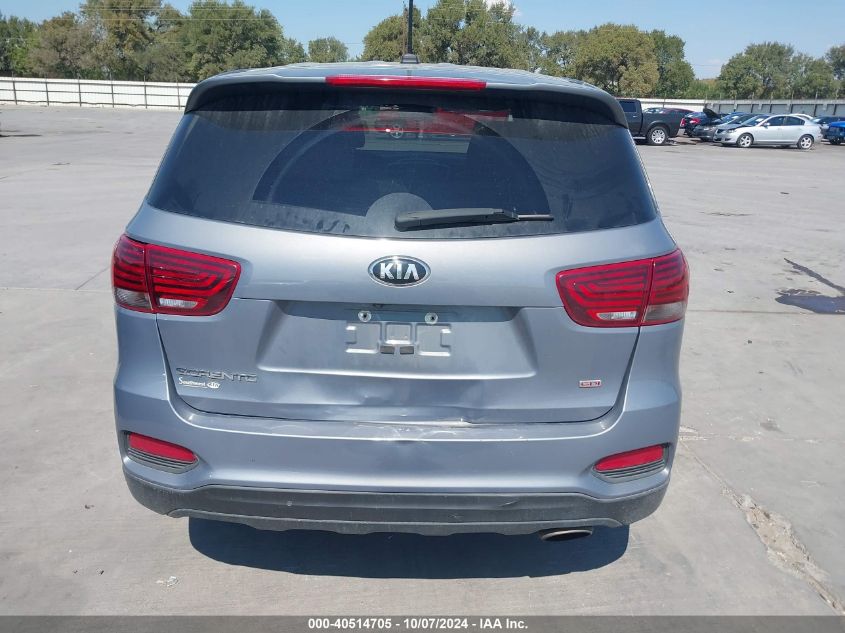 2020 KIA SORENTO 2.4L L - 5XYPG4A3XLG698089