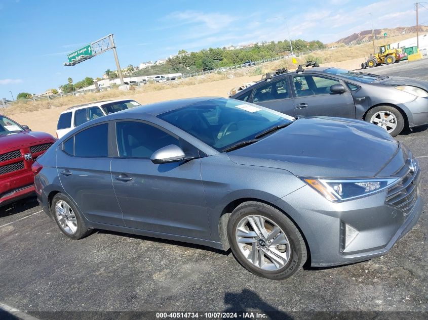 2019 Hyundai Elantra Sel VIN: KMHD84LF3KU743051 Lot: 40514734