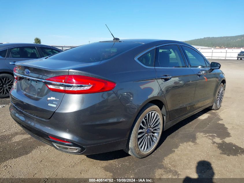 2017 FORD FUSION SE - 3FA6P0H94HR167889