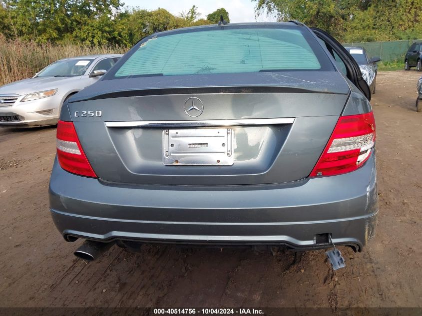 2012 Mercedes-Benz C 250 Luxury/Sport VIN: WDDGF4HB1CR231411 Lot: 40514756