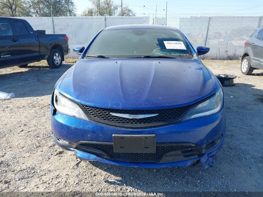 2016 Chrysler 200 S VIN: 1C3CCCBG8GN176568 Lot: 40514810