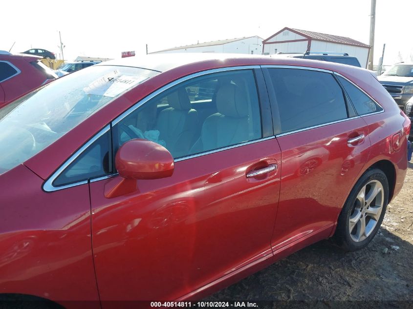 2012 Toyota Venza Xle V6 VIN: 4T3BK3BB6CU068967 Lot: 40514811