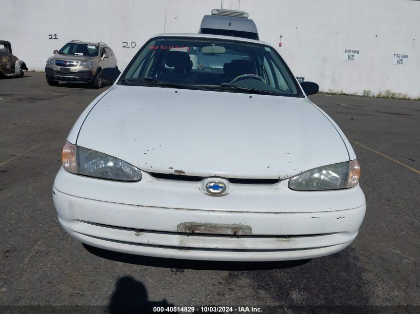 1998 Chevrolet Prizm Lsi VIN: 1Y1SK528XWZ407665 Lot: 40514829