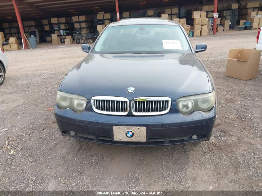 WBAGL63433DP64748 2003 BMW 745I