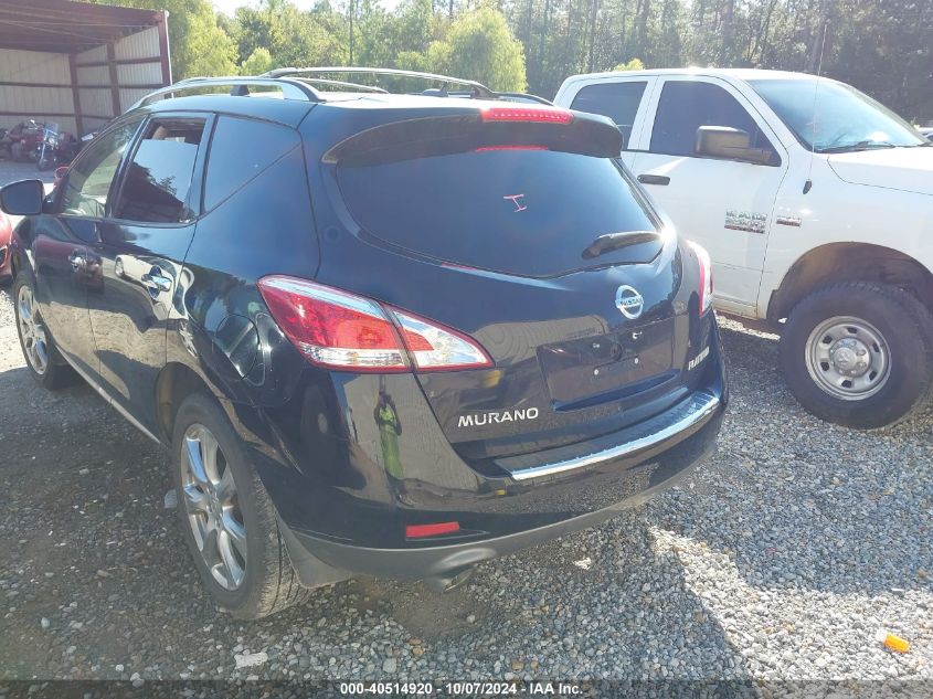 JN8AZ1MUXCW107978 2012 Nissan Murano Le