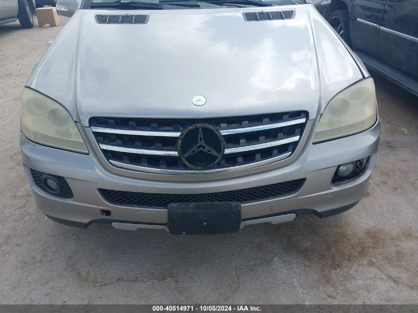 2007 Mercedes-Benz Ml 350 4Matic VIN: 4JGBB86E37A155033 Lot: 40514971