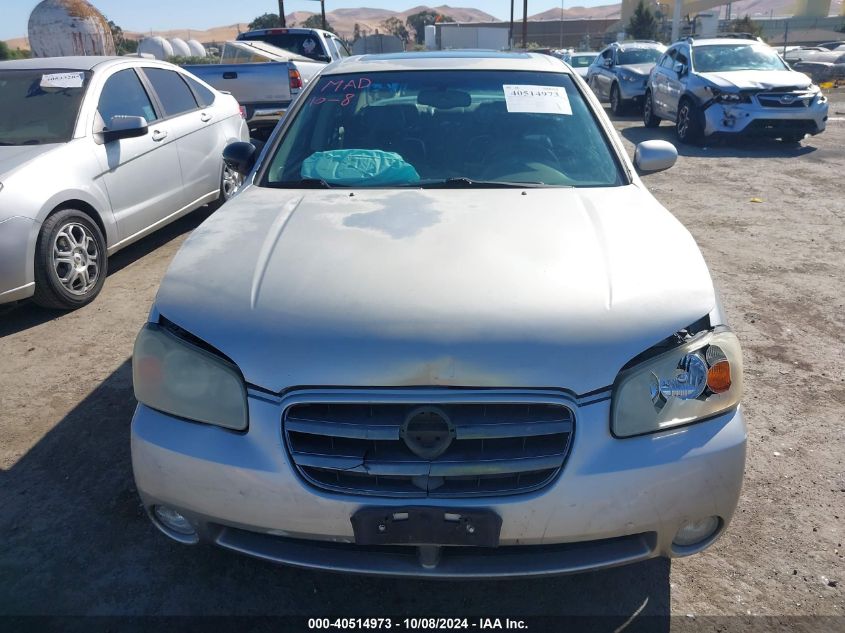 2003 Nissan Maxima Gle VIN: JN1DA31A03T400427 Lot: 40514973