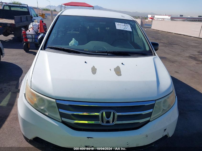 2012 Honda Odyssey Lx VIN: 5FNRL5H24CB056448 Lot: 40515019