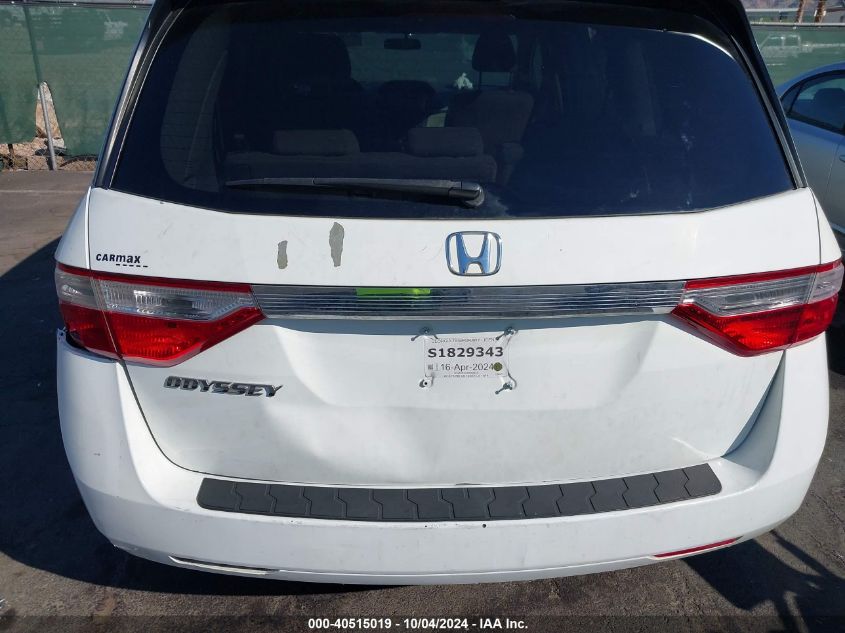 2012 Honda Odyssey Lx VIN: 5FNRL5H24CB056448 Lot: 40515019