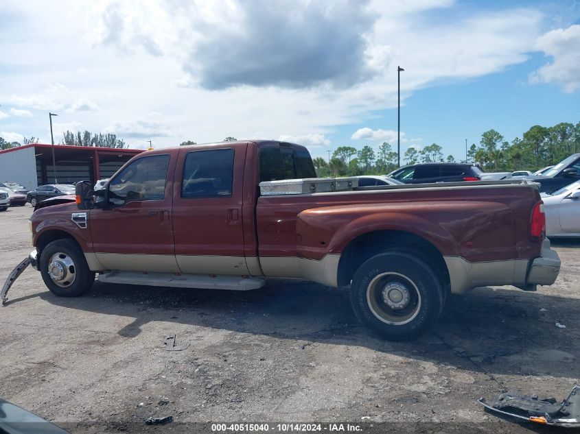 2008 Ford F-350 King Ranch VIN: 1FTWW32R78EA78876 Lot: 40515040