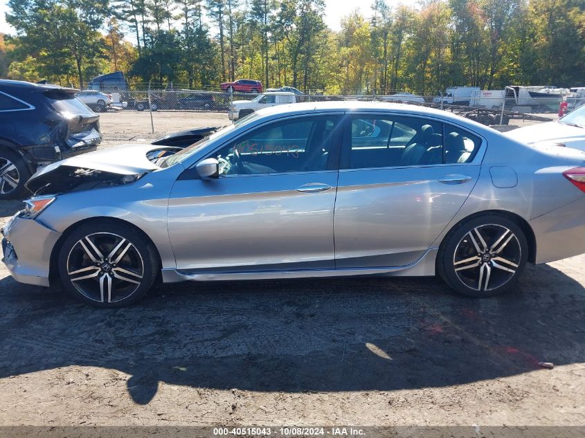 1HGCR2F15HA173258 2017 Honda Accord Sport Se