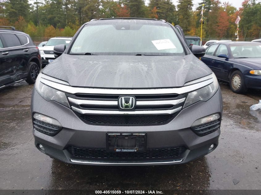 5FNYF6H9XHB019255 2017 Honda Pilot Touring