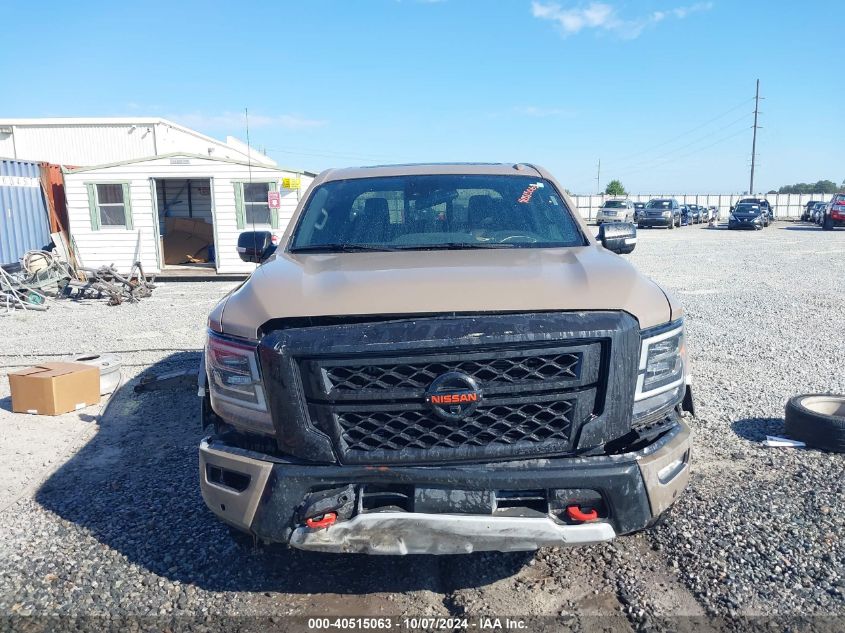 2021 Nissan Titan Pro-4X 4X4 VIN: 1N6AA1ED4MN528889 Lot: 40515063