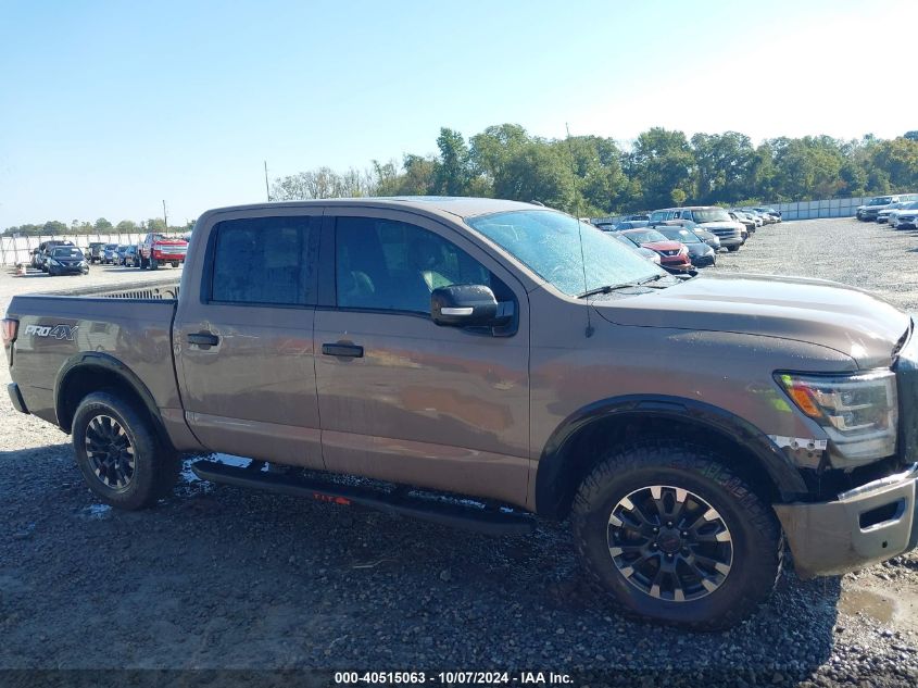 2021 Nissan Titan Pro-4X 4X4 VIN: 1N6AA1ED4MN528889 Lot: 40515063