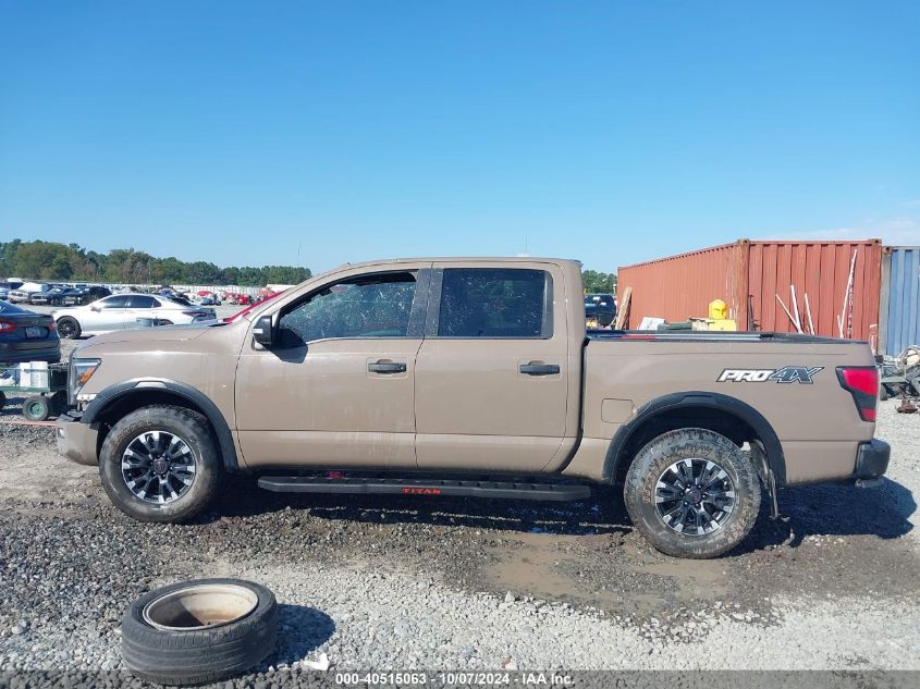 2021 Nissan Titan Pro-4X 4X4 VIN: 1N6AA1ED4MN528889 Lot: 40515063