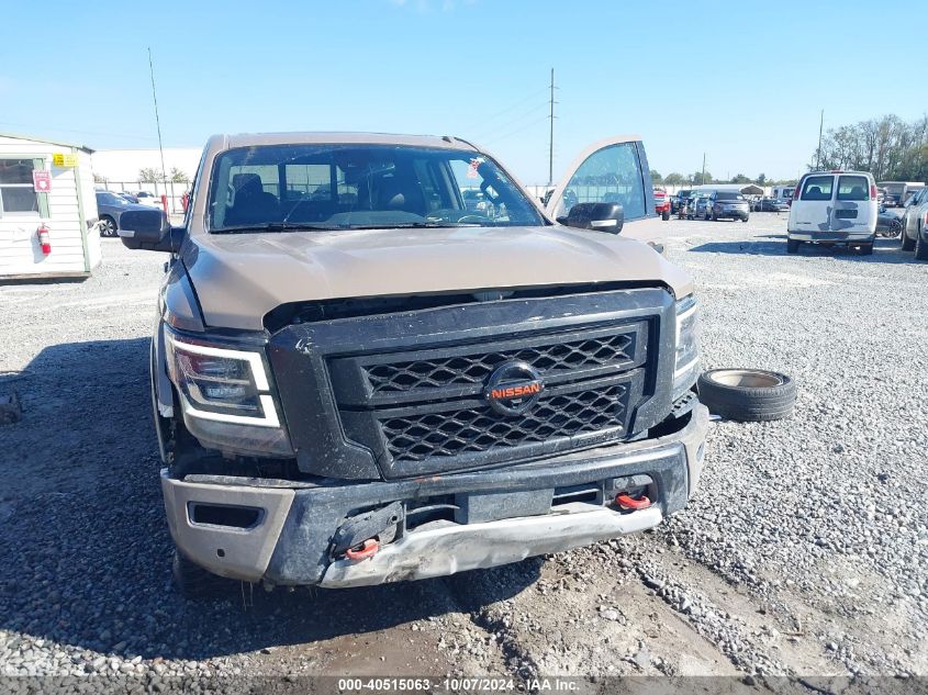 2021 Nissan Titan Pro-4X 4X4 VIN: 1N6AA1ED4MN528889 Lot: 40515063