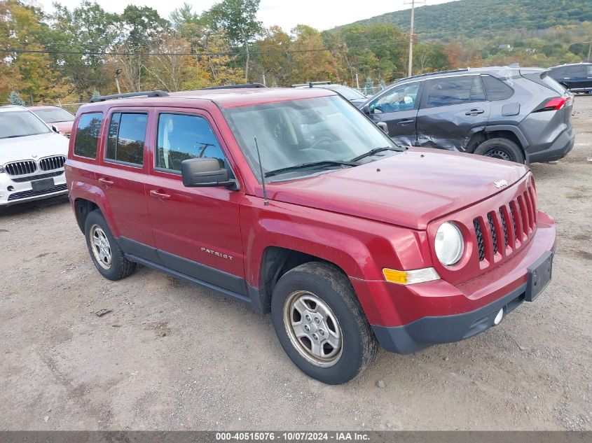 2016 Jeep Patriot, Sport